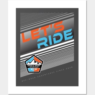 Let's Ride Posters and Art